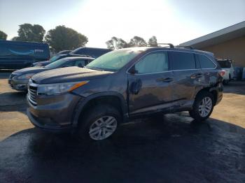  Salvage Toyota Highlander