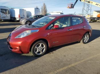  Salvage Nissan LEAF