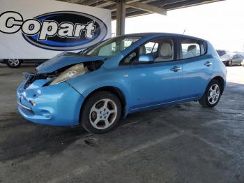  Salvage Nissan LEAF