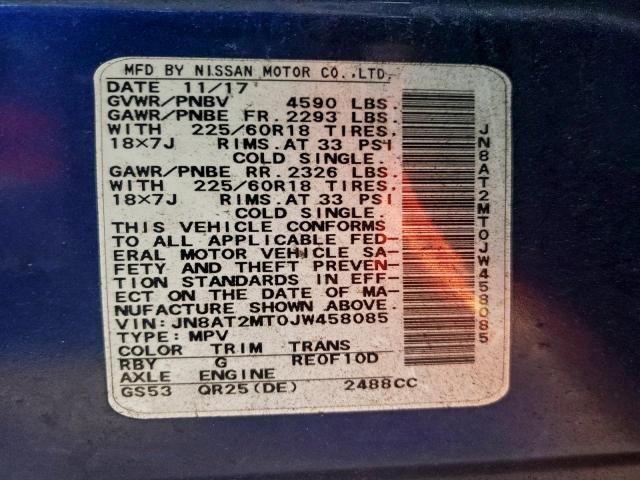 Nissan Rogue S Image 12