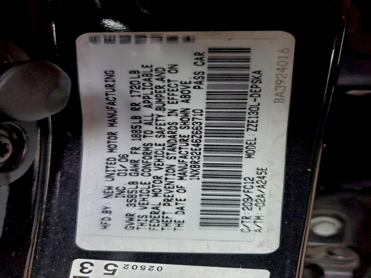 Toyota Corolla Ce Image 3